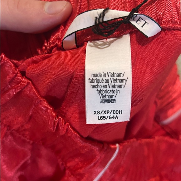Red Silky VS pajama pants Size XS - Picture 4 of 4